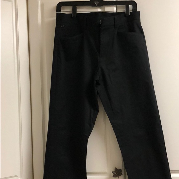 Men's Calvin Klein Pants Stretch - Picture 1 of 4